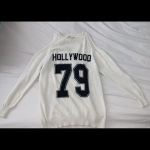 Forever 21: Long Cold Shoulder Sweater